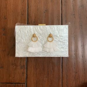 For Love & Lemons Loop Fringe Earrings